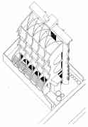 pict 16 * 16. Nucleo de Arte - L. Marques (Maputo) - axonometric * 1221 x 1762 * (53KB)